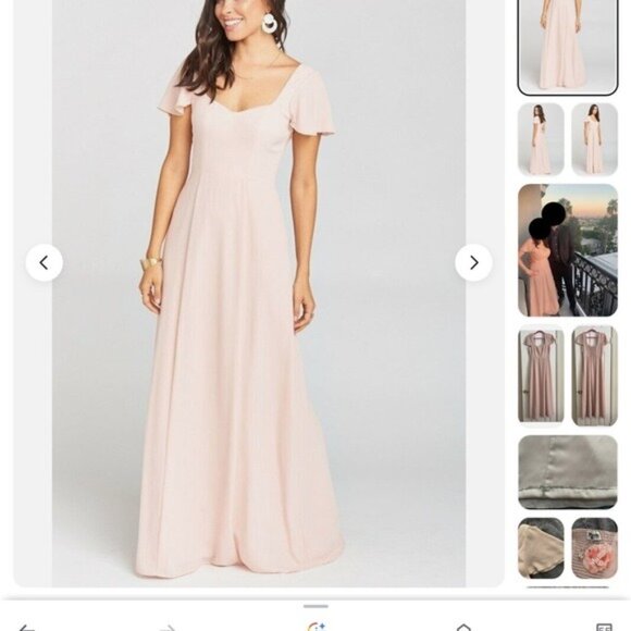 Blokecore gorpcore nostalgia earthy artisanal Show Me Your MuMu Maxi Dress xl - Picture 1 of 6